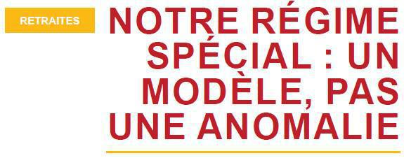 Retraite : notre régime spécial est un modèle à essaimer !