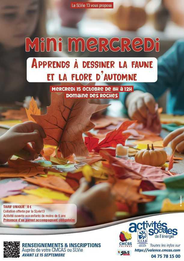 Mini - Mercredi "Apprends à dessiner la Faune et la Flore d'automne"
