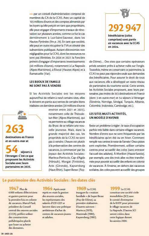 LE PATRIMOINE DE LA CCAS PAR ET POUR LES AGENTS VIA LA CGT