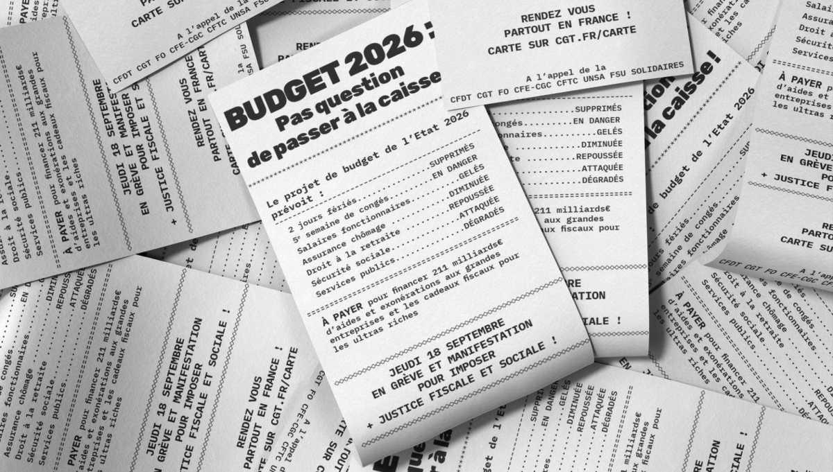 Enterrons le budget Bayrou : manifestations massives partout en France !