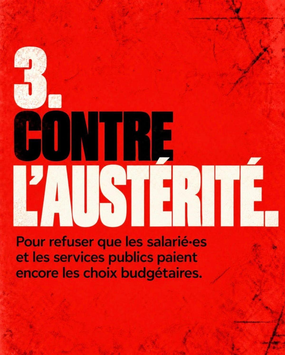 5 bonnes raisons de se mobiliser demain 29/09 !!! ✊🔻