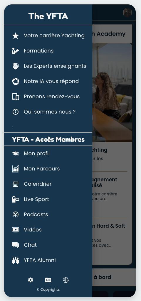 Une formation hybride pour accompagner une vie de marin