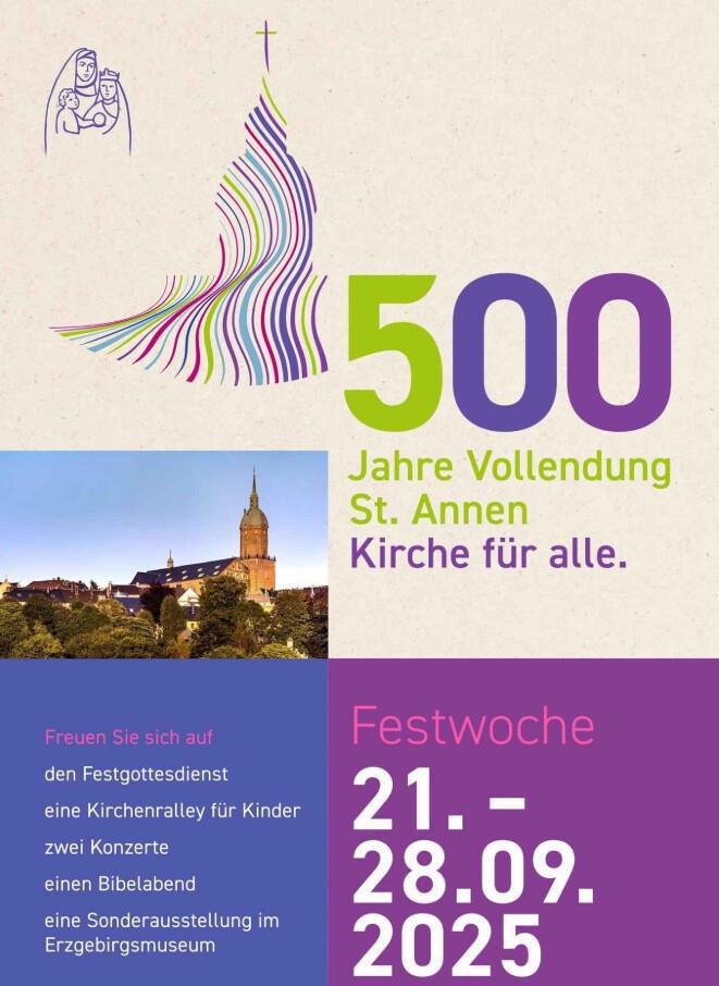 500 Jahre Vollendung St. Annenkirche