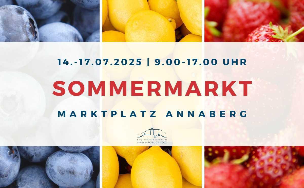 ANNABERGER SOMMERMARKT ab 14. Juli 2025 