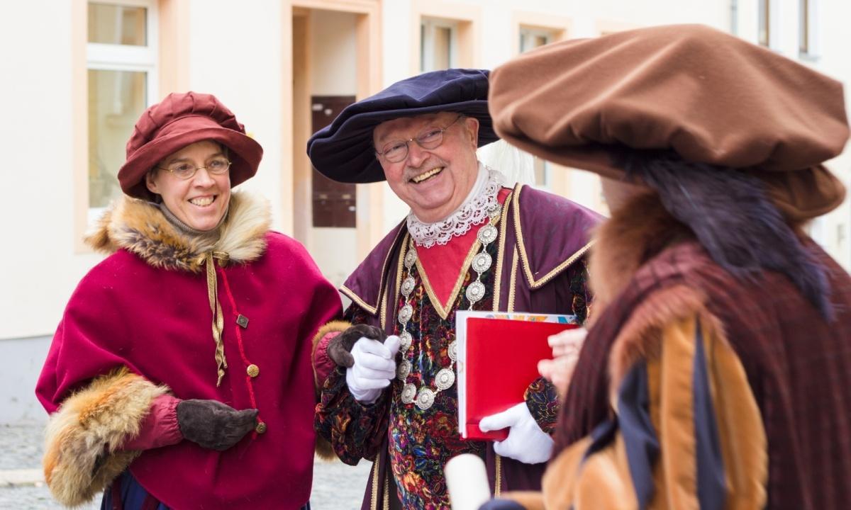 Szenische Schauspielführung in Annaberg-Buchholz am 19. Juli 2025 