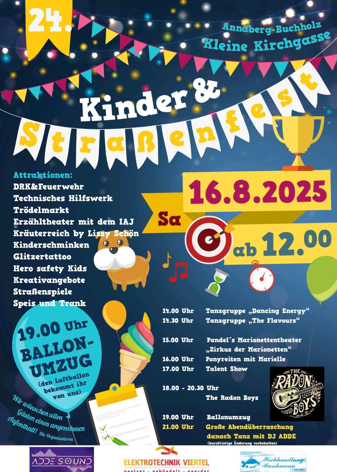Kinder und Straßenfest Kleine Kirchgasse