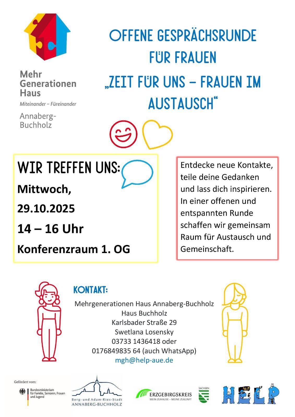 Offene Gesprächsrunde bei HELP