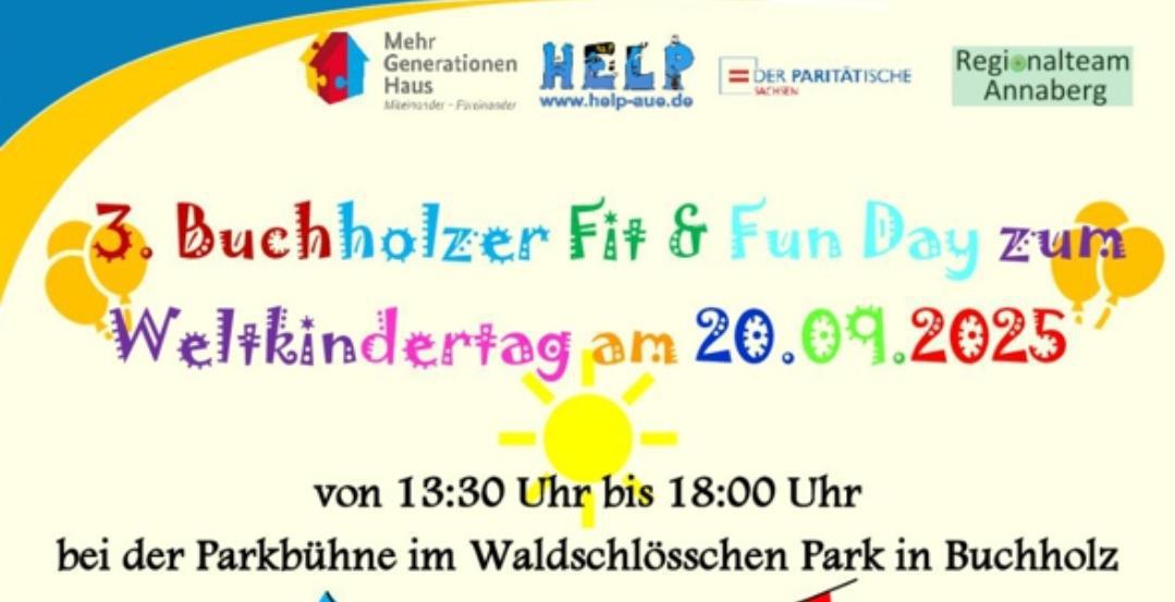 Weltkindertag am Samstag, 20. September