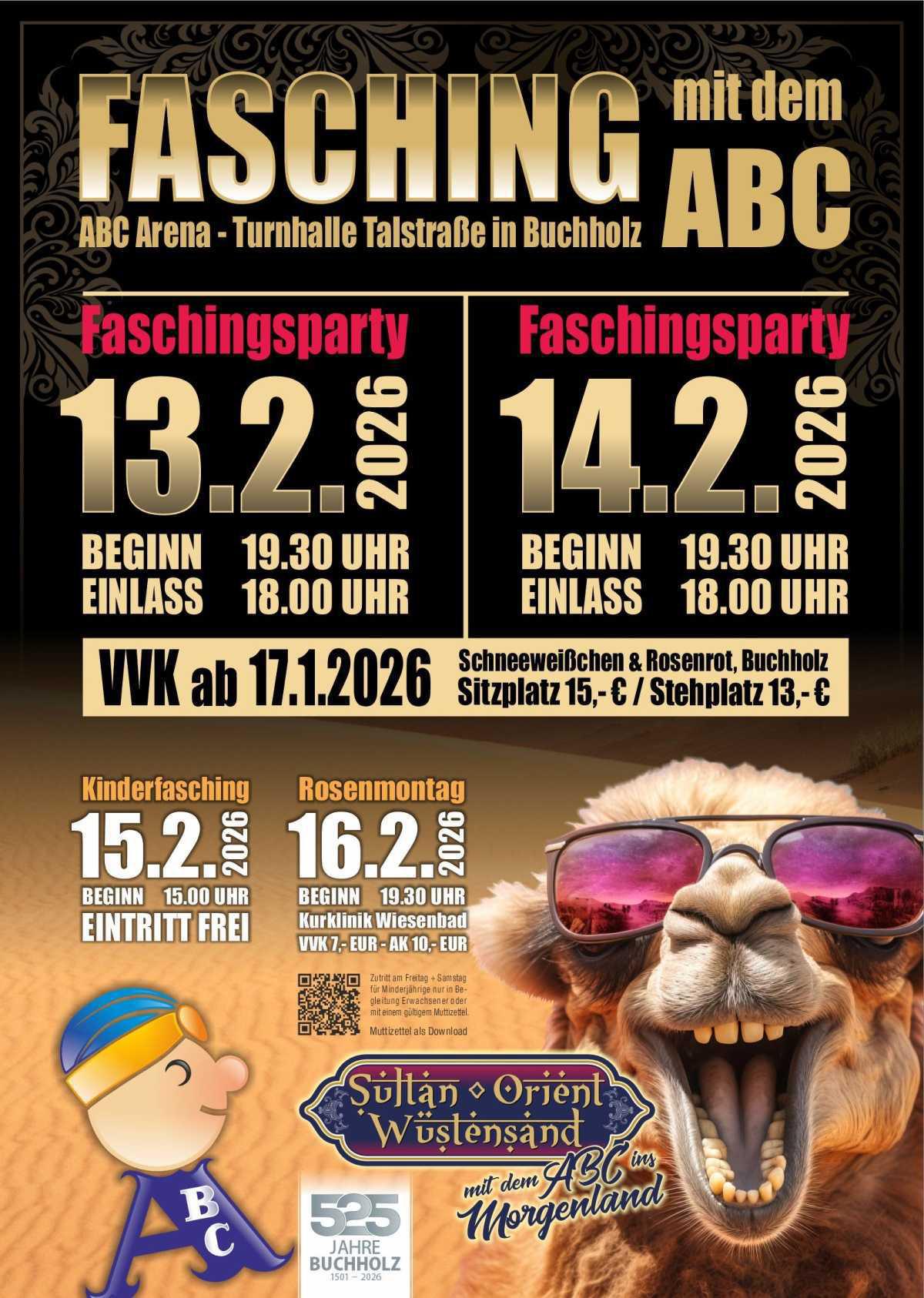 Fasching mit dem ABC