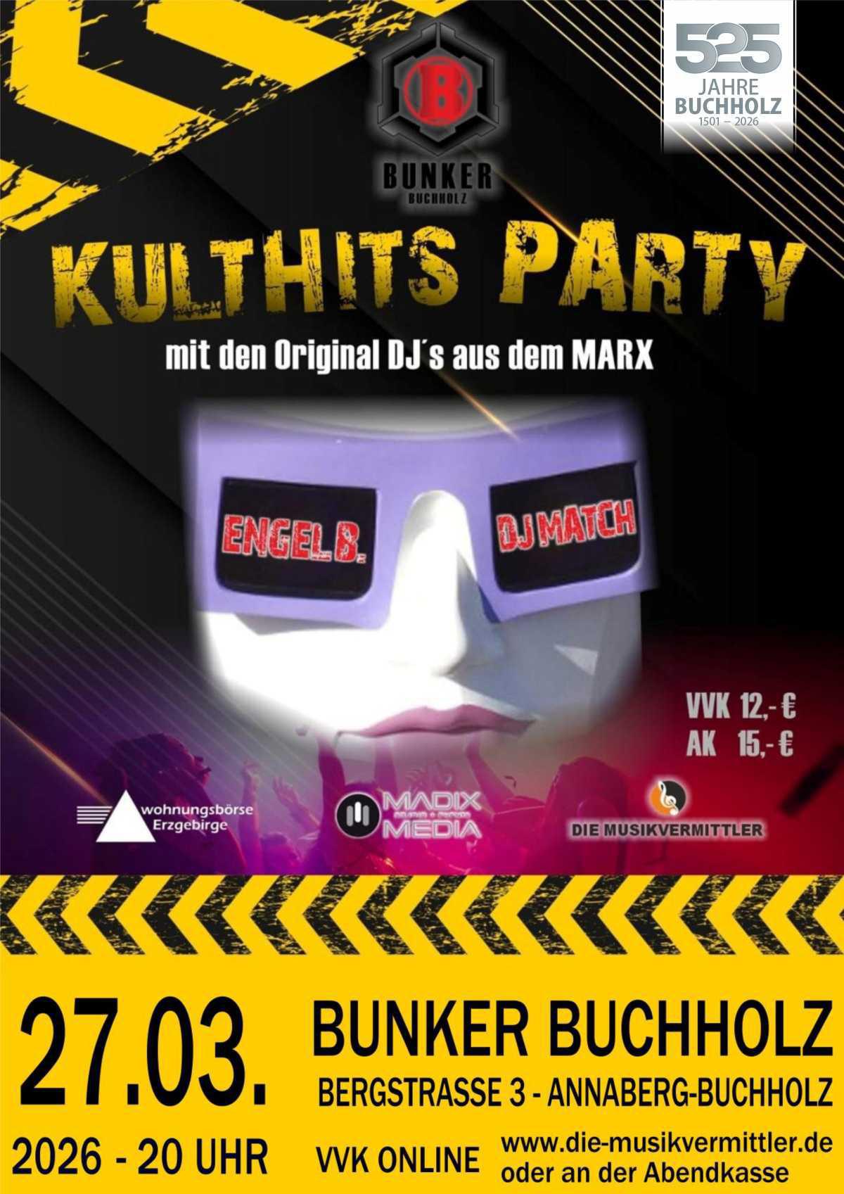 Kulthits Party im Bunker Buchholz