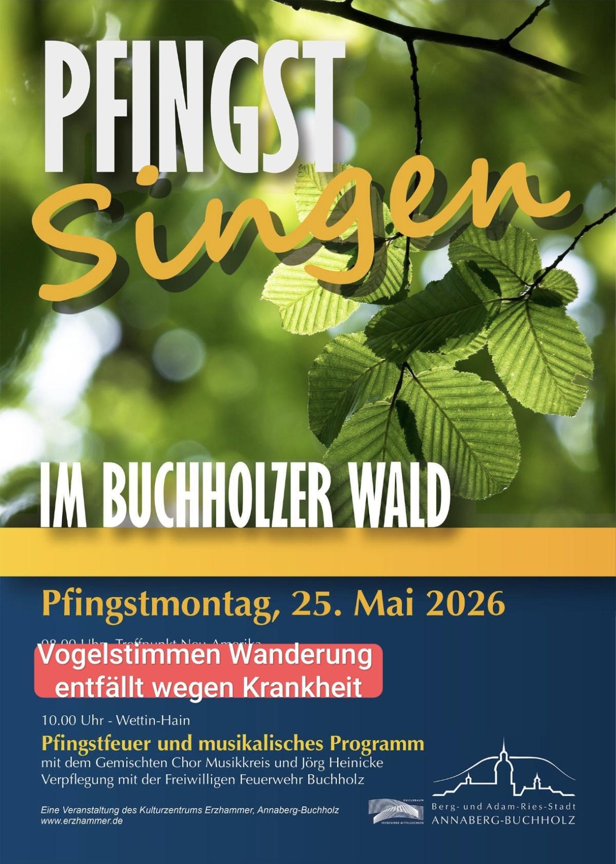 Pfingstsingen im Buchholzer Wald