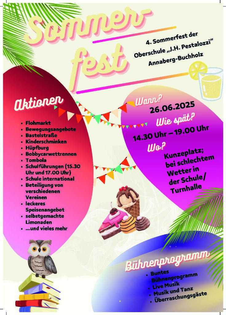 Sommerfest der Oberschule Pestalozzi