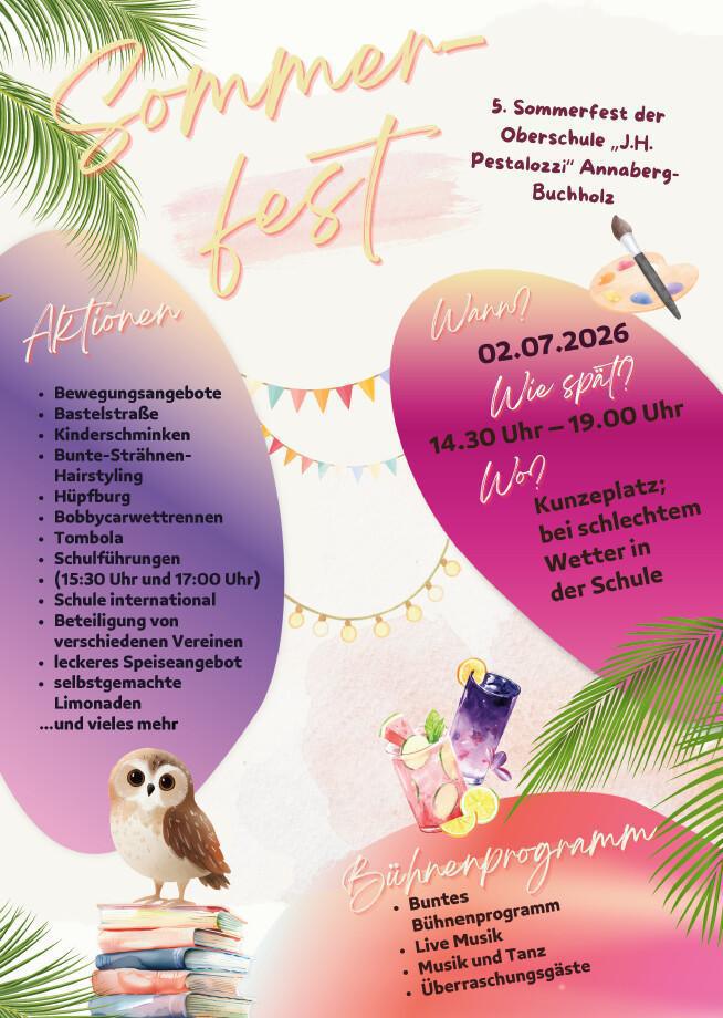 Sommerfest der Oberschule Pestalozzi