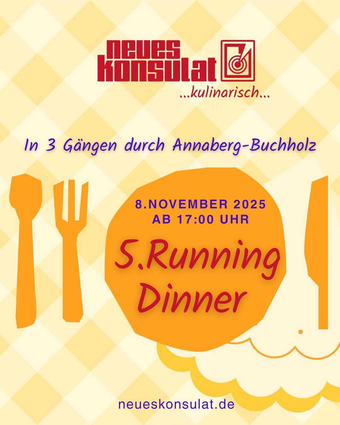 5. RUNNING DINNER