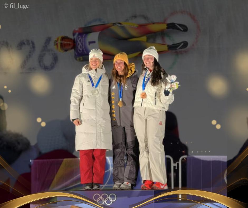 *Olympisches Gold für Julia Taubitz!* *Olympisches Gold für Julia Taubitz!*