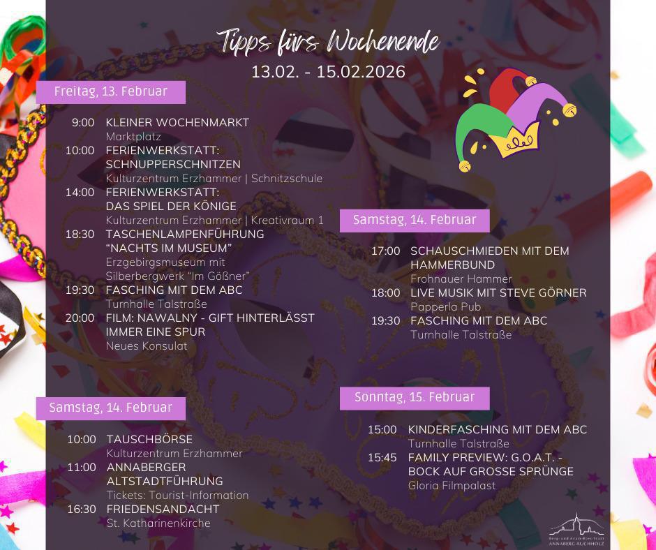 Veranstaltungstipps 