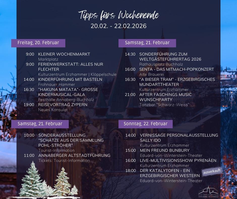 Veranstaltungstipps Veranstaltungstipps