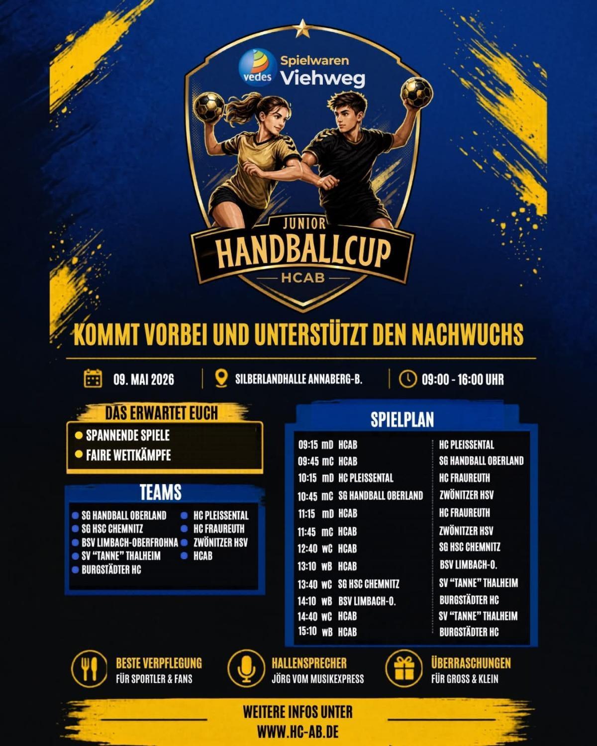 Der Spielwaren Viehweg Junioren Handballcup
