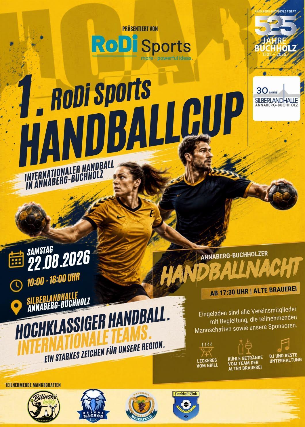 1. RoDi Sports Handballcup des HCAB 1. RoDi Sports Handballcup des HCAB