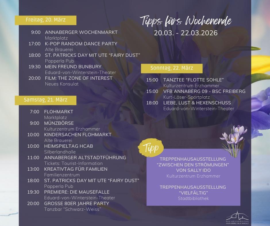 Veranstaltungstipps 