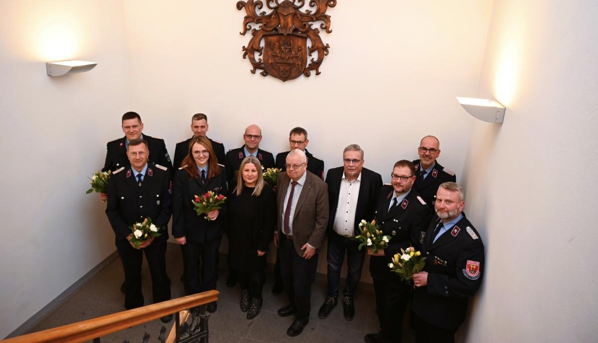 Neue Funktionsträger der Freiwilligen Feuerwehr Annaberg-Buchholz berufen Neue Funktionsträger der Freiwilligen Feuerwehr Annaberg-Buchholz berufen