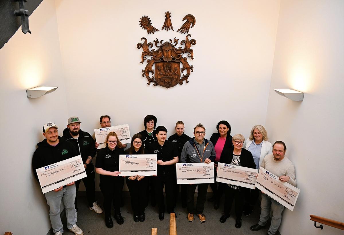 Werbering Annaberg e.V. unterstützt sechs Vereine und Projekte mit insgesamt 3.360 Euro