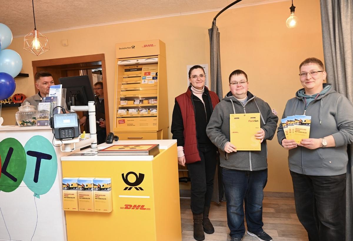 Betrieb der neuen Postpartnerfiliale durch den HELP e. V. im Stadtteil Buchholz erfolgreich gestartet