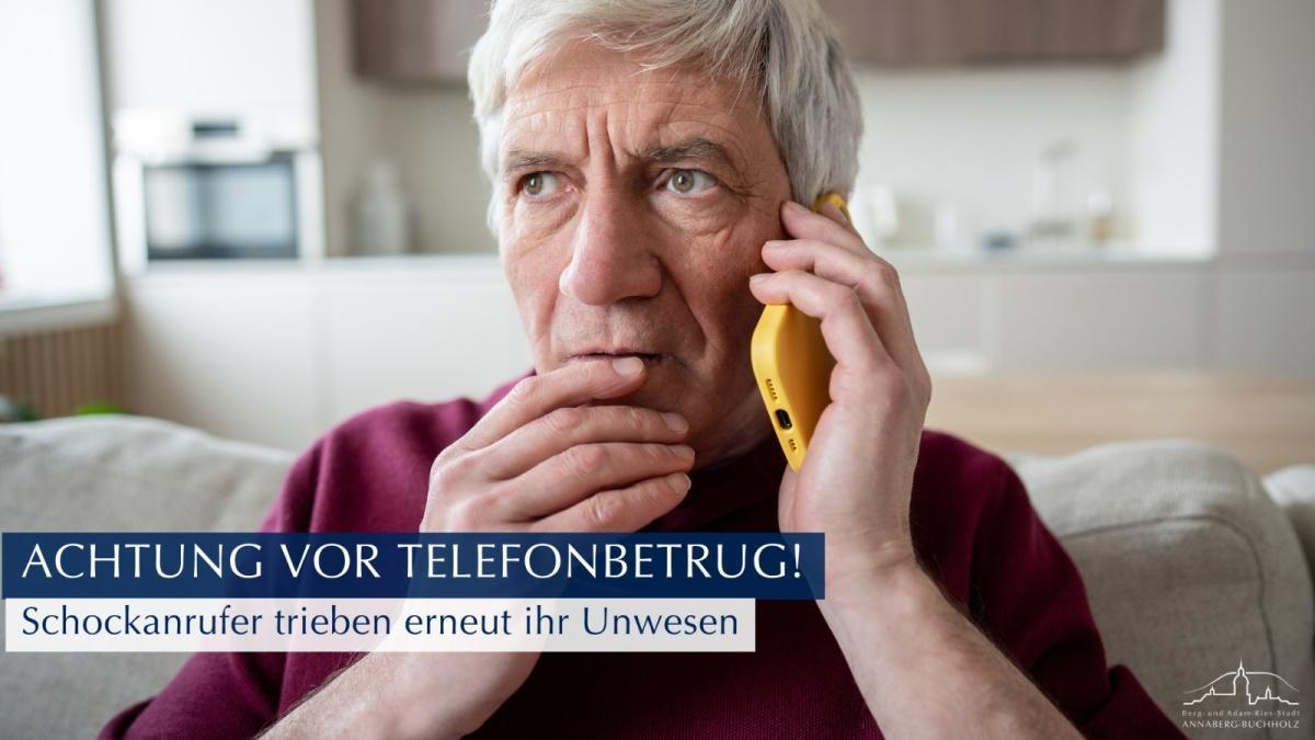 Achtung vor Schockanrufen Achtung vor Schockanrufen