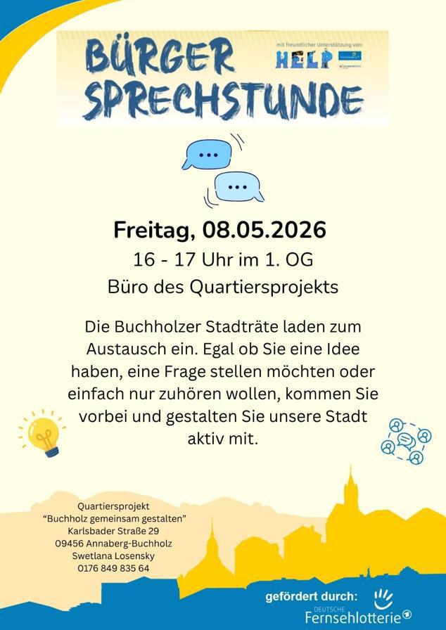 Bürgersprechstunde