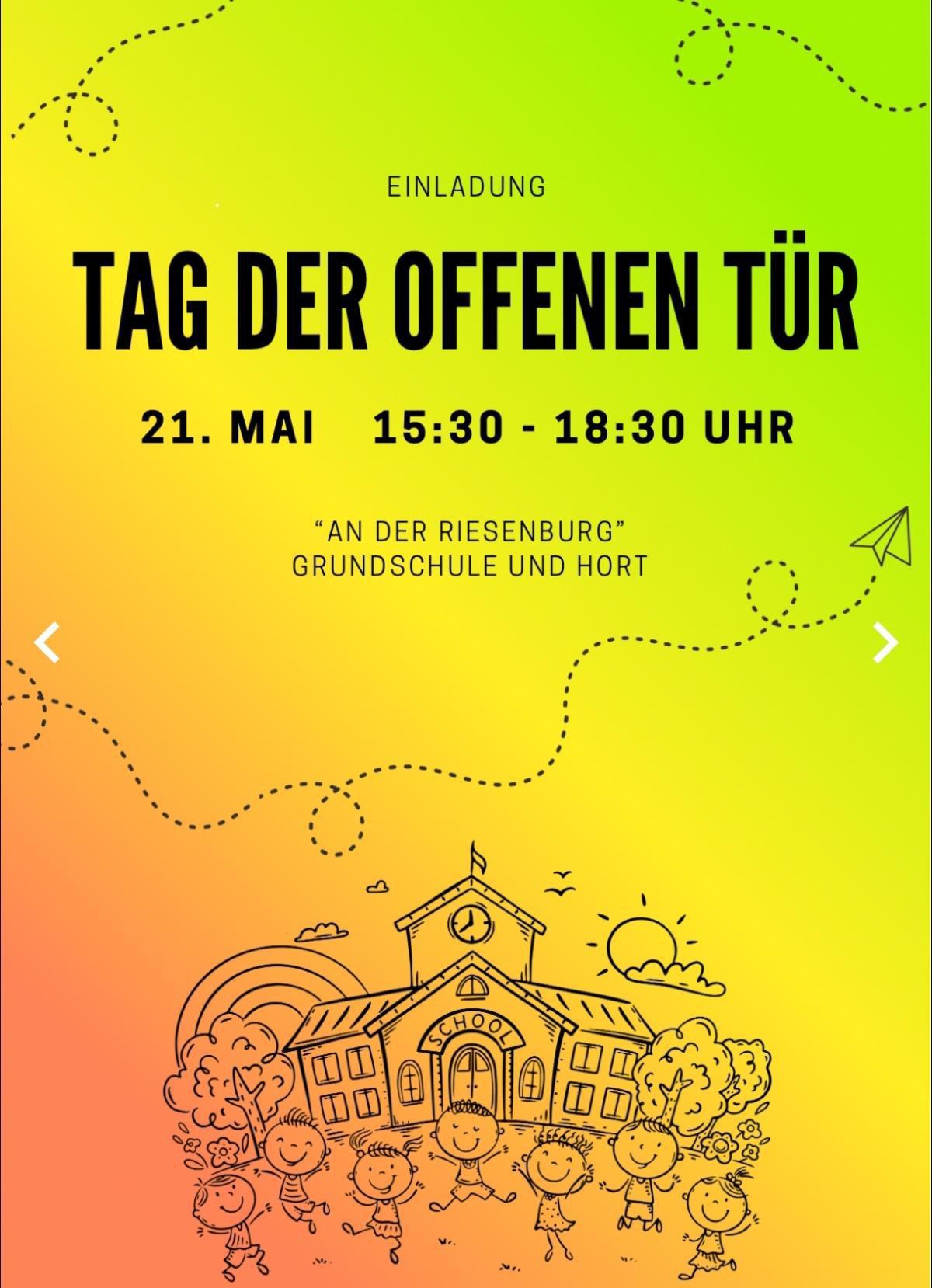 Entdecken, Mitmachen, Wohlfühlen: Grundschule und Hort „An der Riesenburg“ laden zum Tag der offenen Tür am 21. Mai ein
