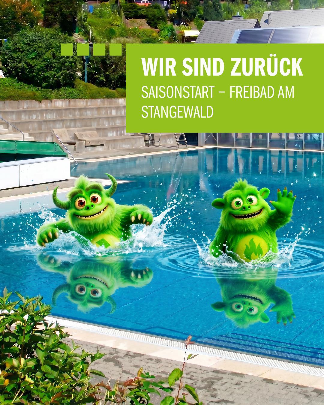 Freibad "Am Stangewald" startet in die neue Saison Freibad "Am Stangewald" startet in die neue Saison