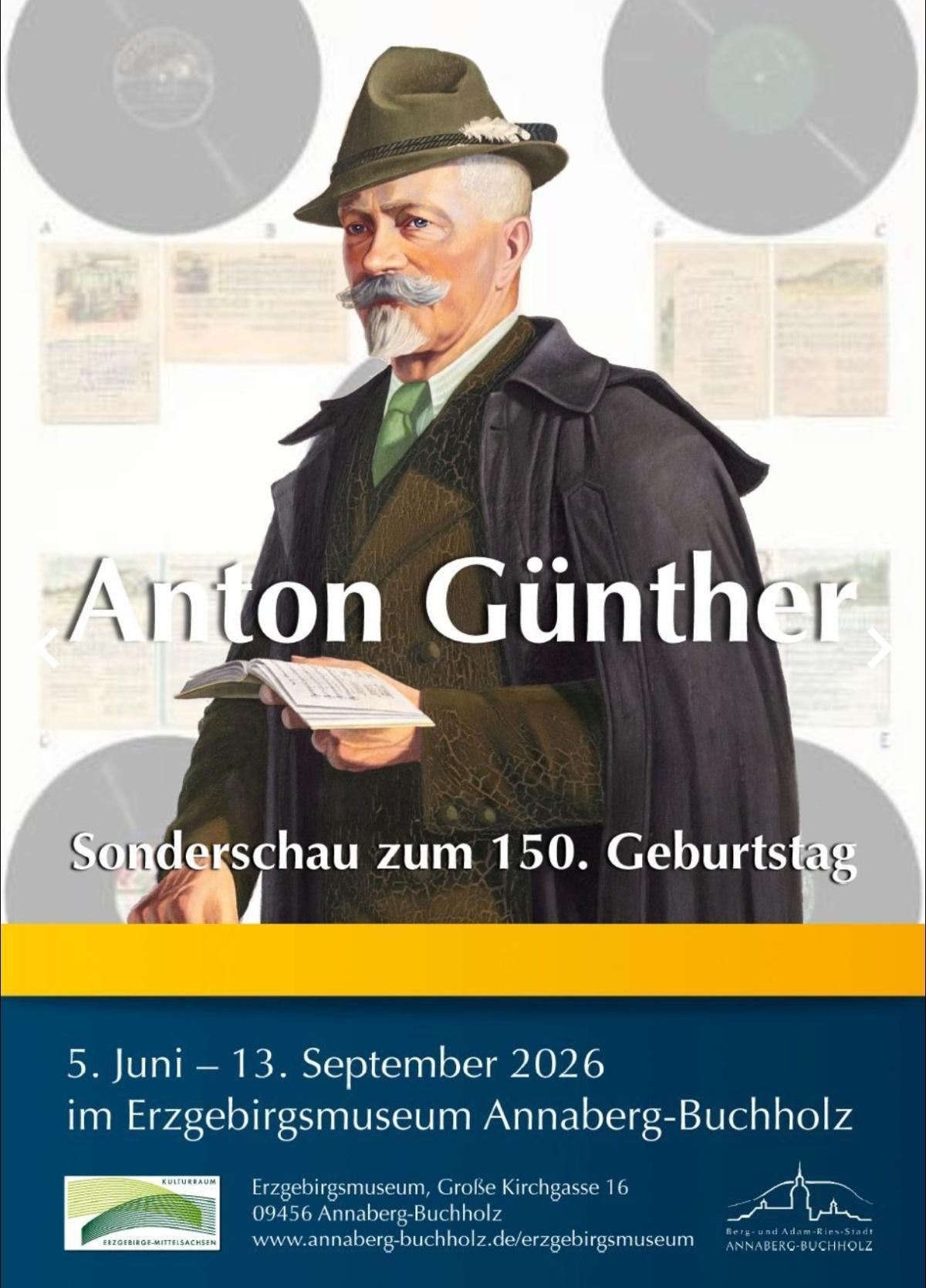 Sonderschau zum 150. Geburtstag von Anton Günther in Annaberg-Buchholz