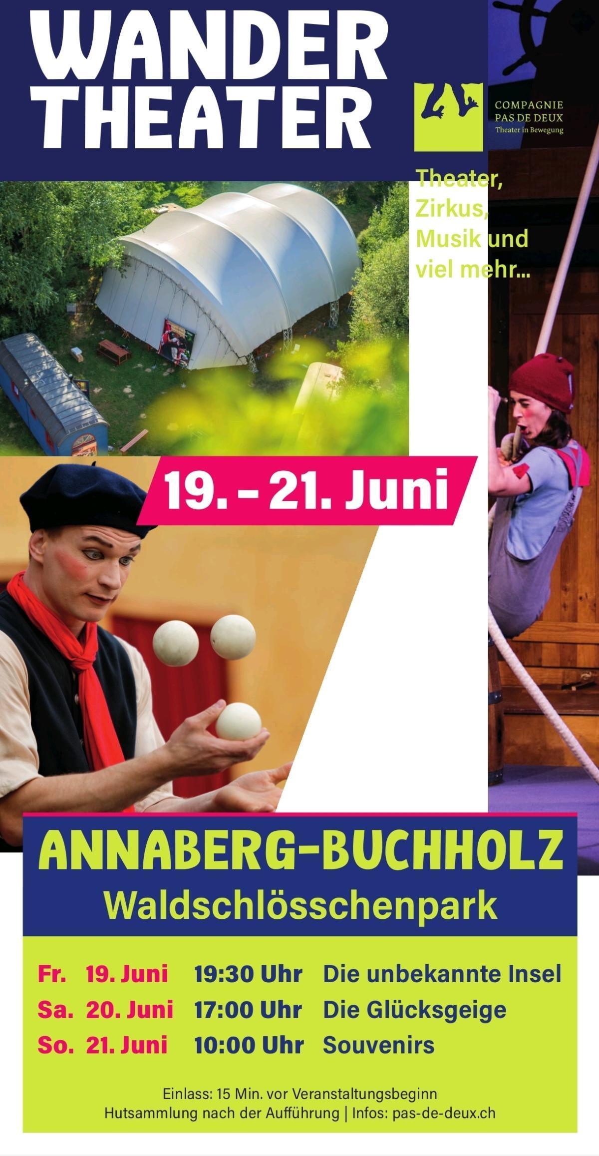 Wandertheater im Waldschlösschenpark