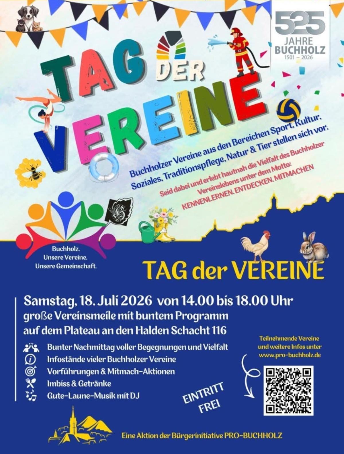 Tag der Vereine auf der Halde 116 Buchholz