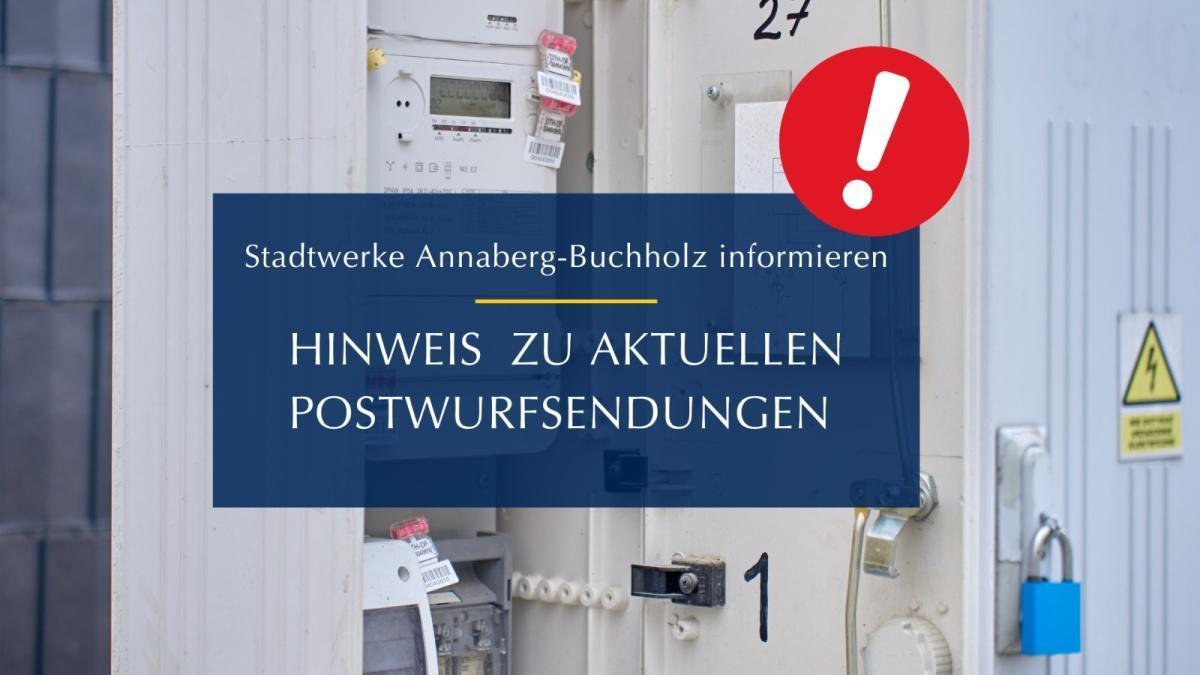 Hinweis der Stadtwerke Annaberg-Buchholz Hinweis der Stadtwerke Annaberg-Buchholz