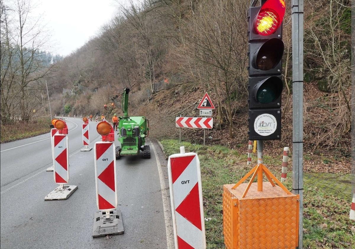 Halbseitige Sperrung der S 266 vom 17. bis 21. August 2026
