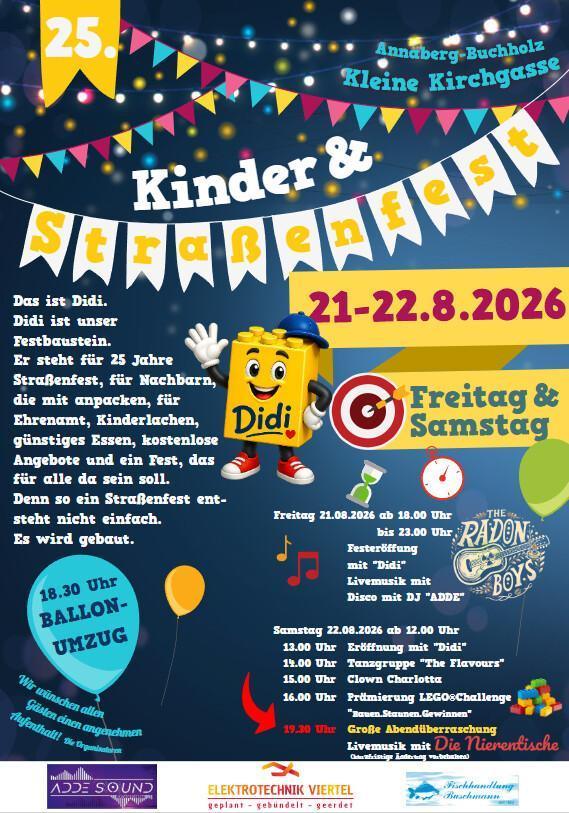 25 Jahre Kinder- und Straßenfest in der Kleinen Kirchgasse