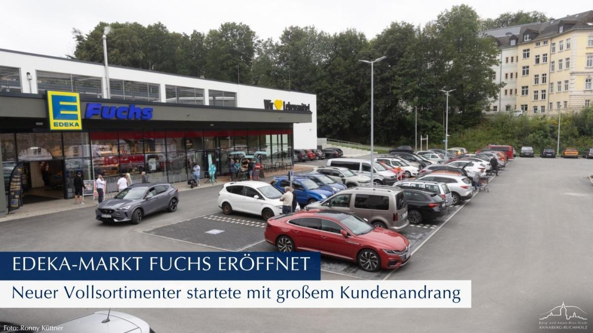 Eröffnung des neuen EDEKA Markts