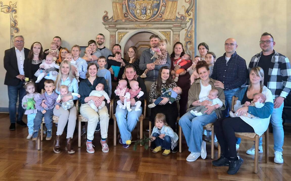 Baby-Empfang von Oberbürgermeister Rolf Schmidt am 21.09.2026
