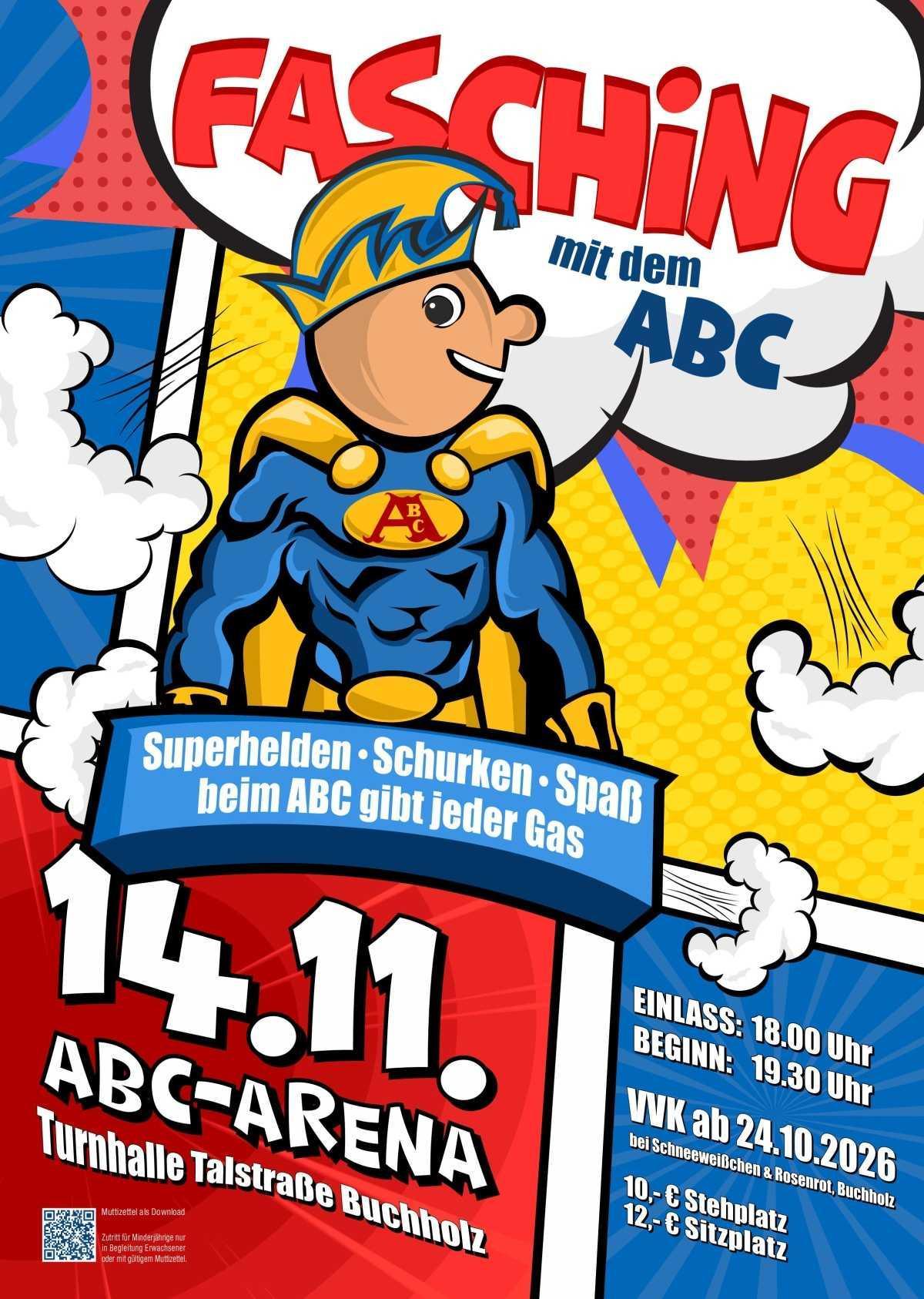 Faschingsauftakt mit dem ABC