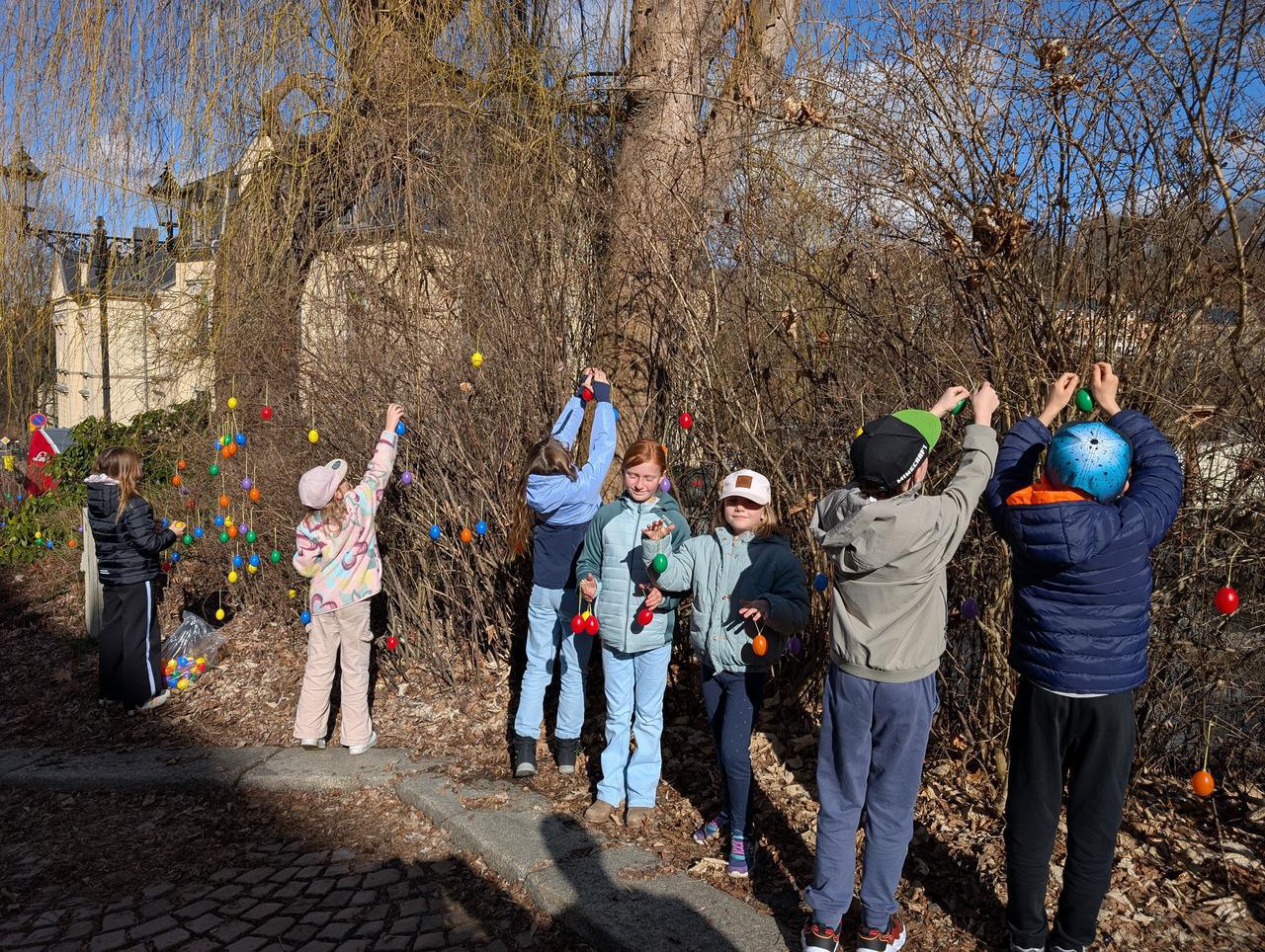 Osteraktion der Pfad-Finder