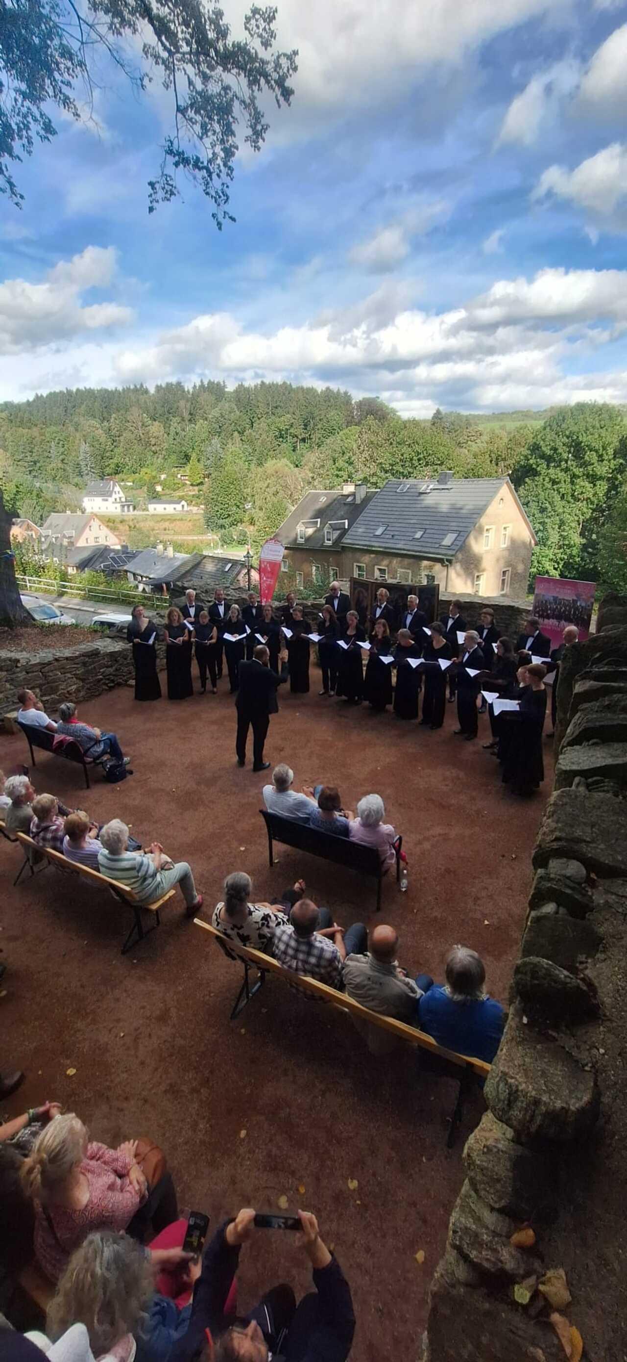 Musikfest Erzgebirge Auftakt - Spielort 1 in Buchholz Gottesackerkapelle 4.9.