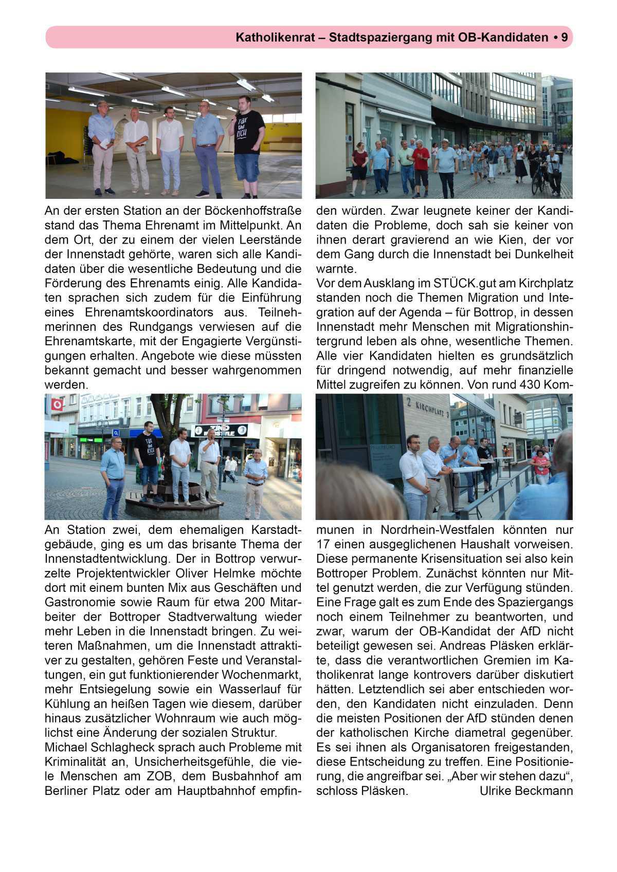 Pfarrbrief Sommer/Erntedank 2025