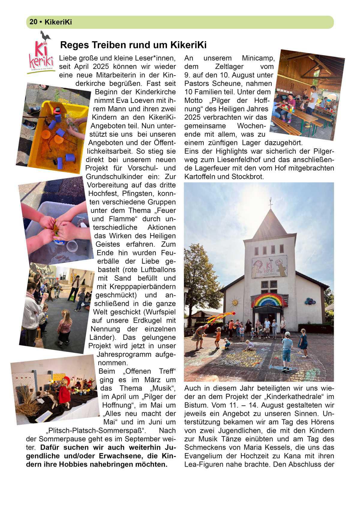 Pfarrbrief Sommer/Erntedank 2025