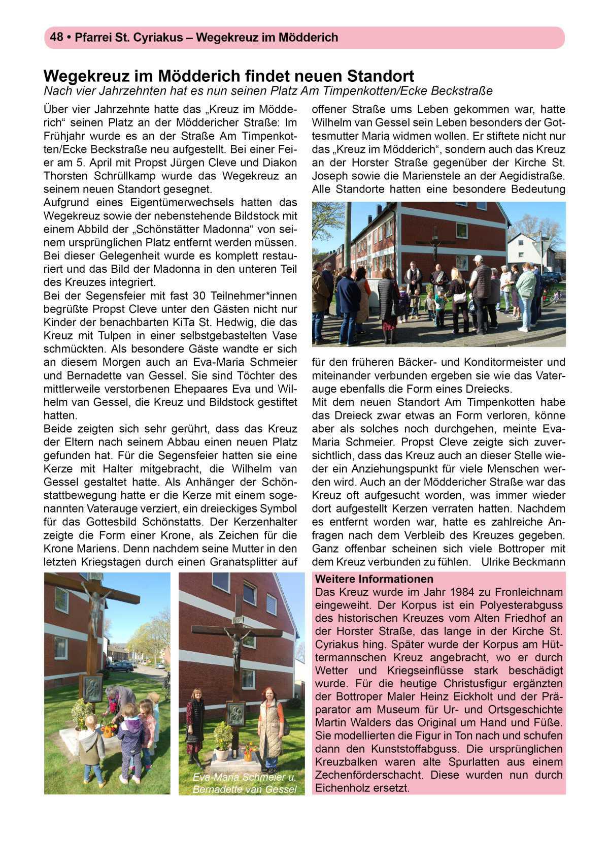 Pfarrbrief Sommer/Erntedank 2025