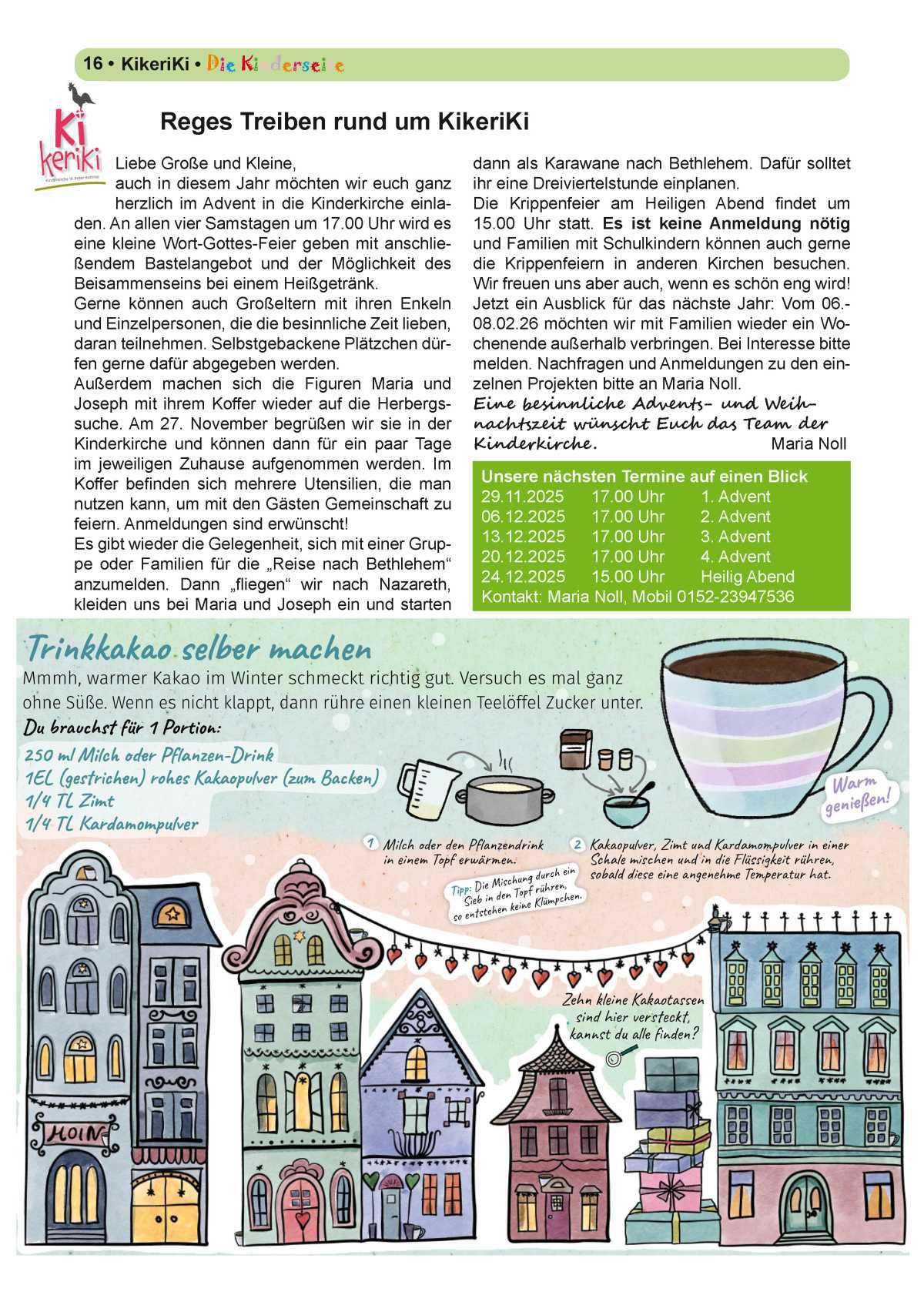 Pfarrbrief Nr. 55 • Advent • Dez. 2025 – März 2026