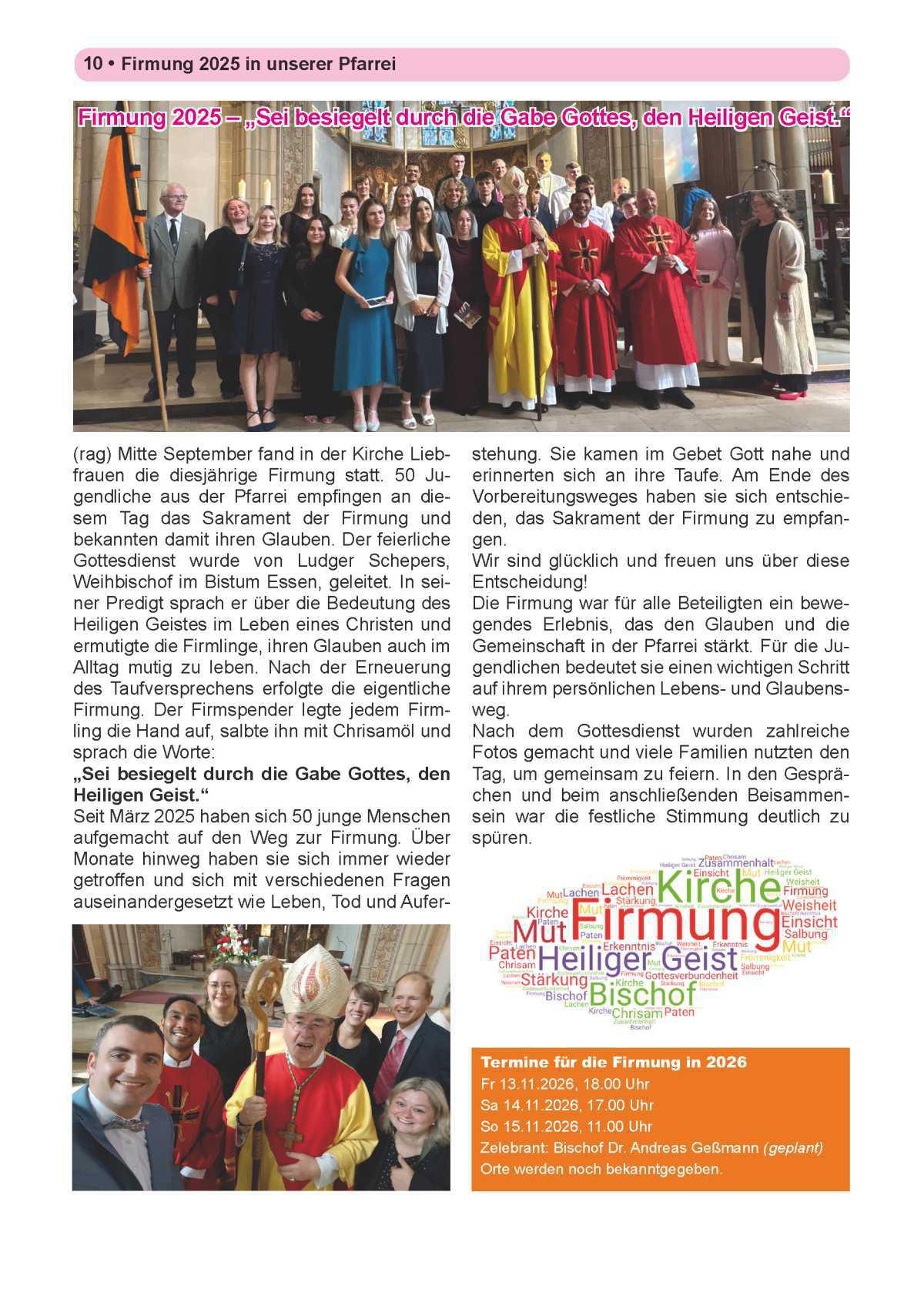 Pfarrbrief Nr. 55 • Advent • Dez. 2025 – März 2026