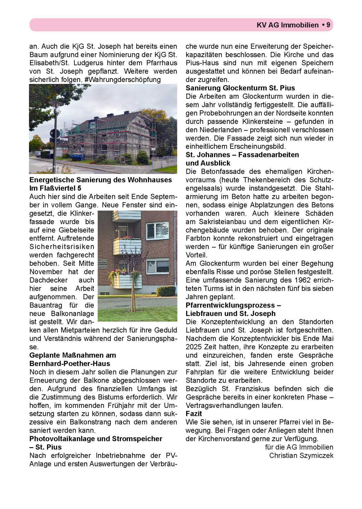 Pfarrbrief Nr. 55 • Advent • Dez. 2025 – März 2026