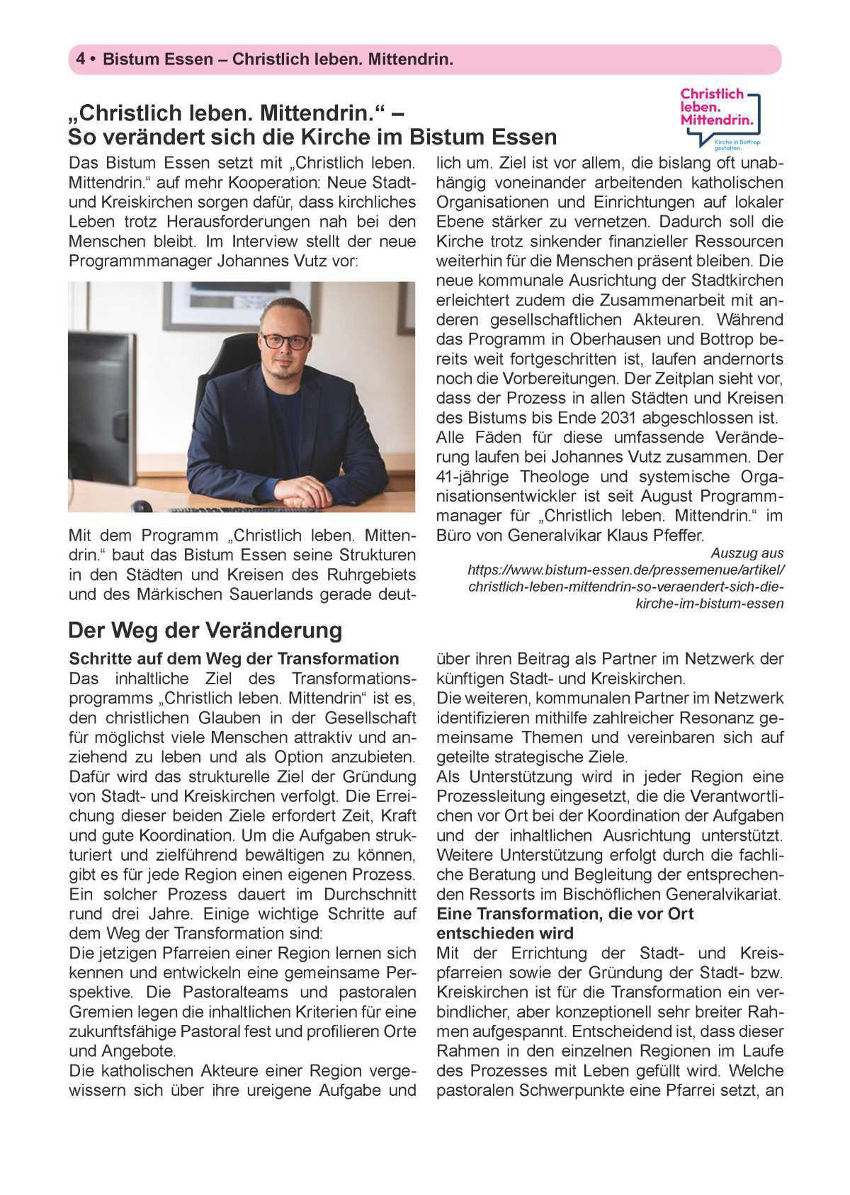 Pfarrbrief Nr. 55 • Advent • Dez. 2025 – März 2026