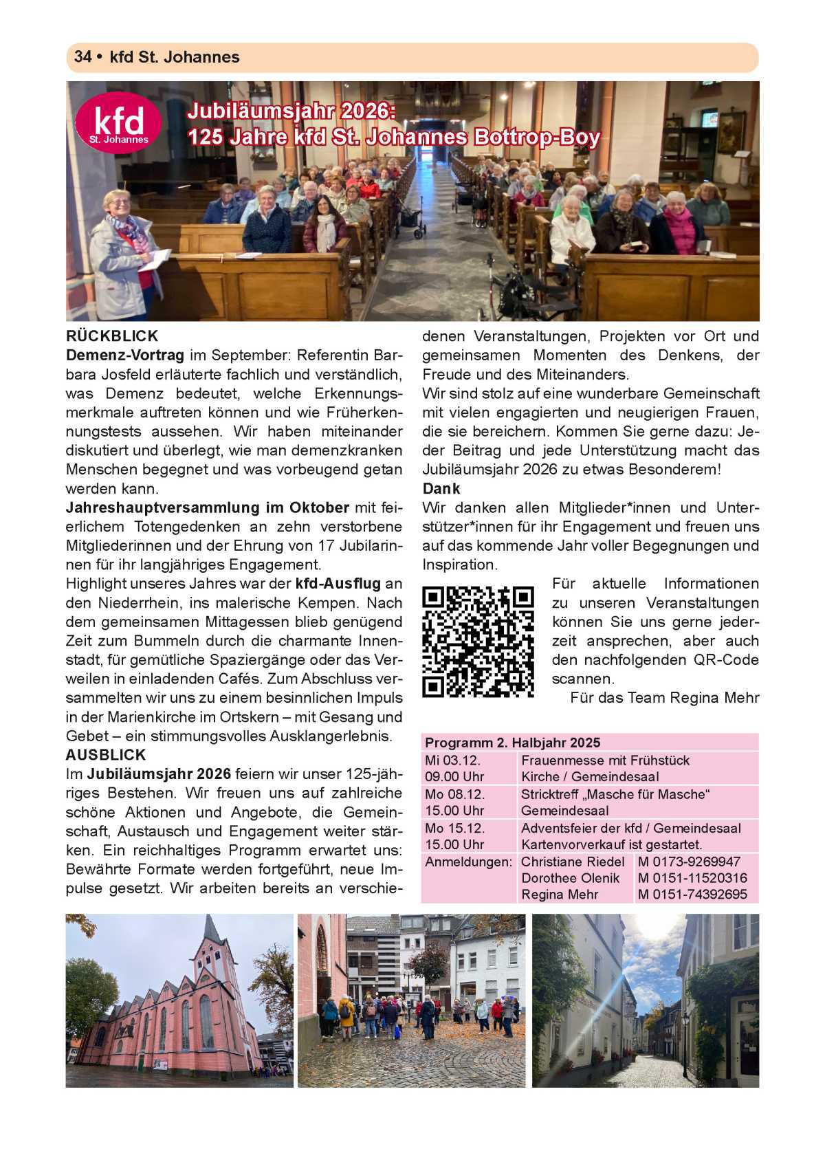 Pfarrbrief Nr. 55 • Advent • Dez. 2025 – März 2026